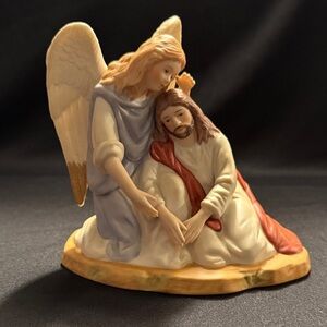 Angel and Jesus Figurine from Hime Interiors